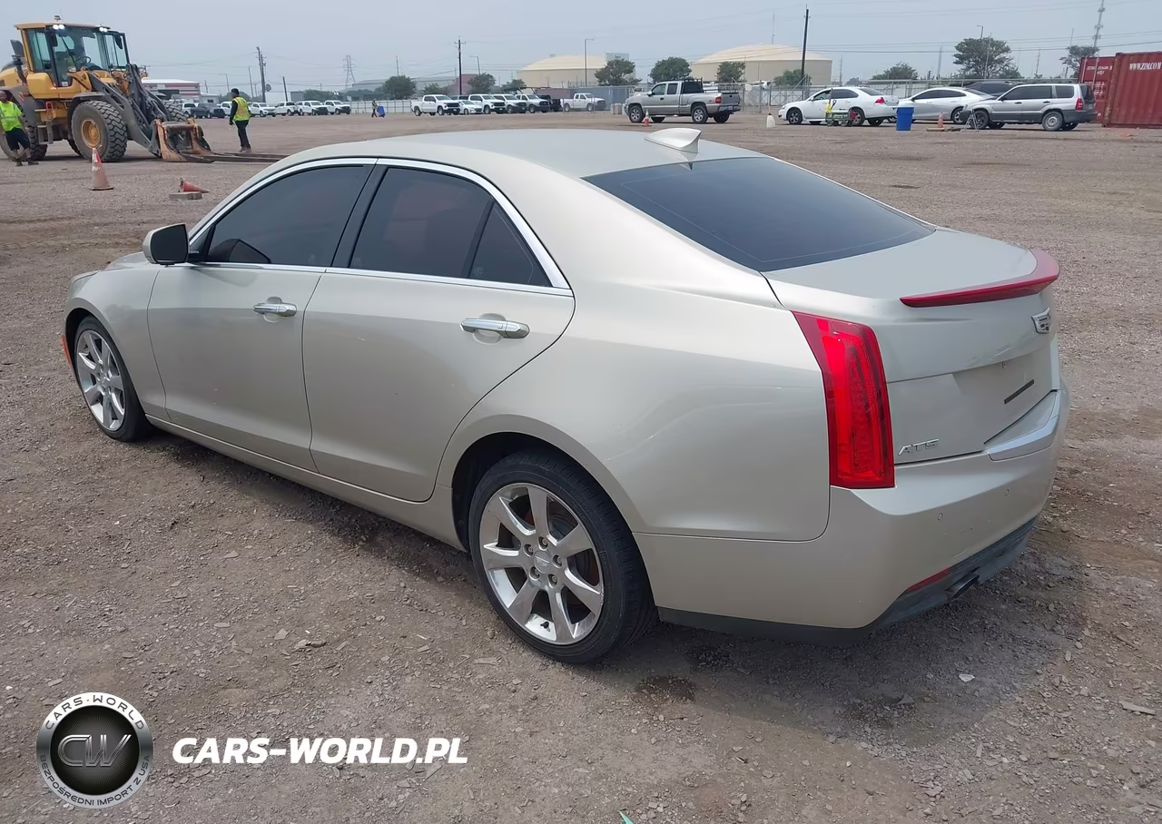 2015 Cadillac Ats Luxury VIN:1G6AB5RAXF0143282 - 3