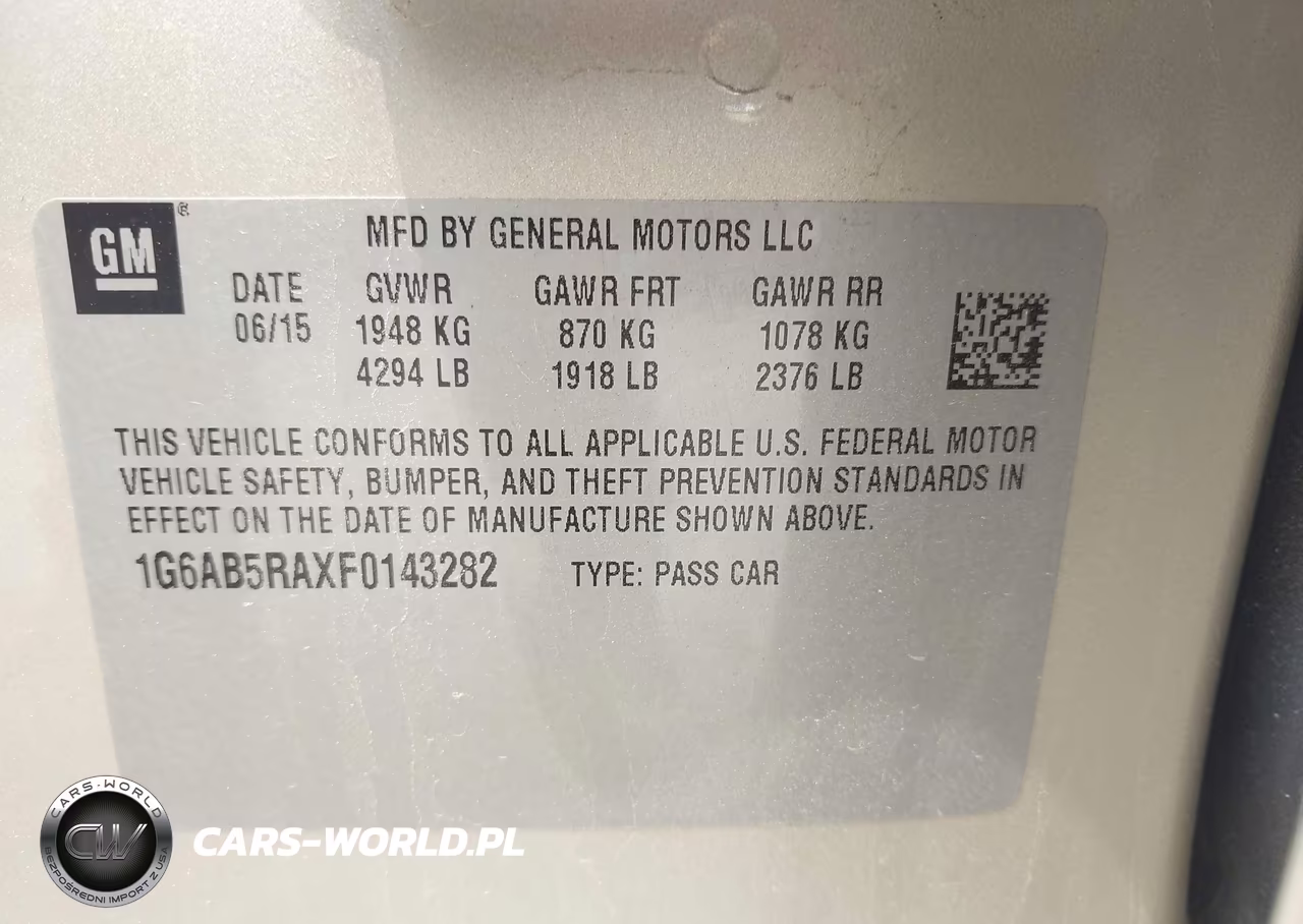 2015 Cadillac Ats Luxury VIN:1G6AB5RAXF0143282 - 9