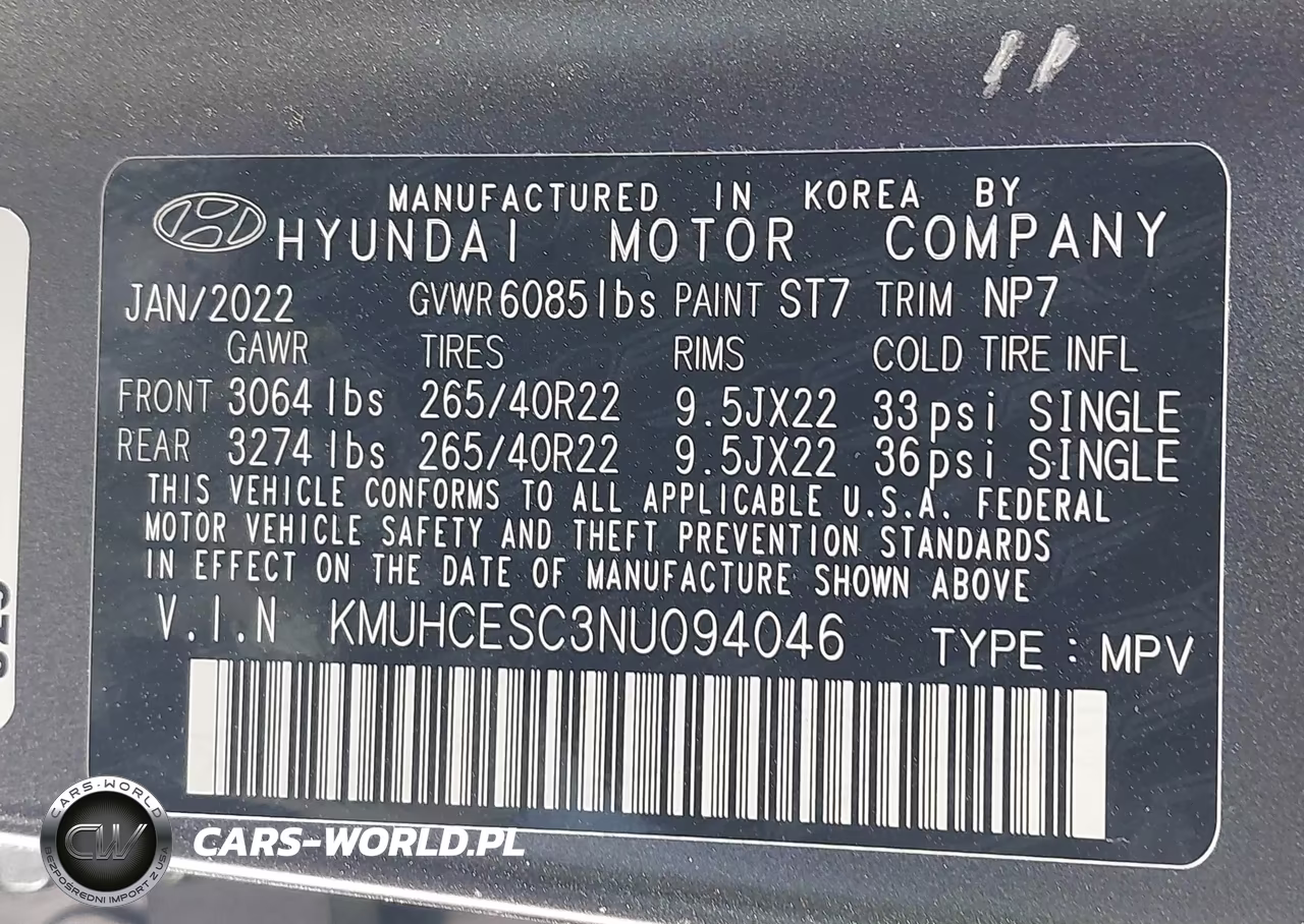 2022 Genesis Gv80 3.5T Awd Prestige Signature VIN:KMUHCESC3NU094046 - 9