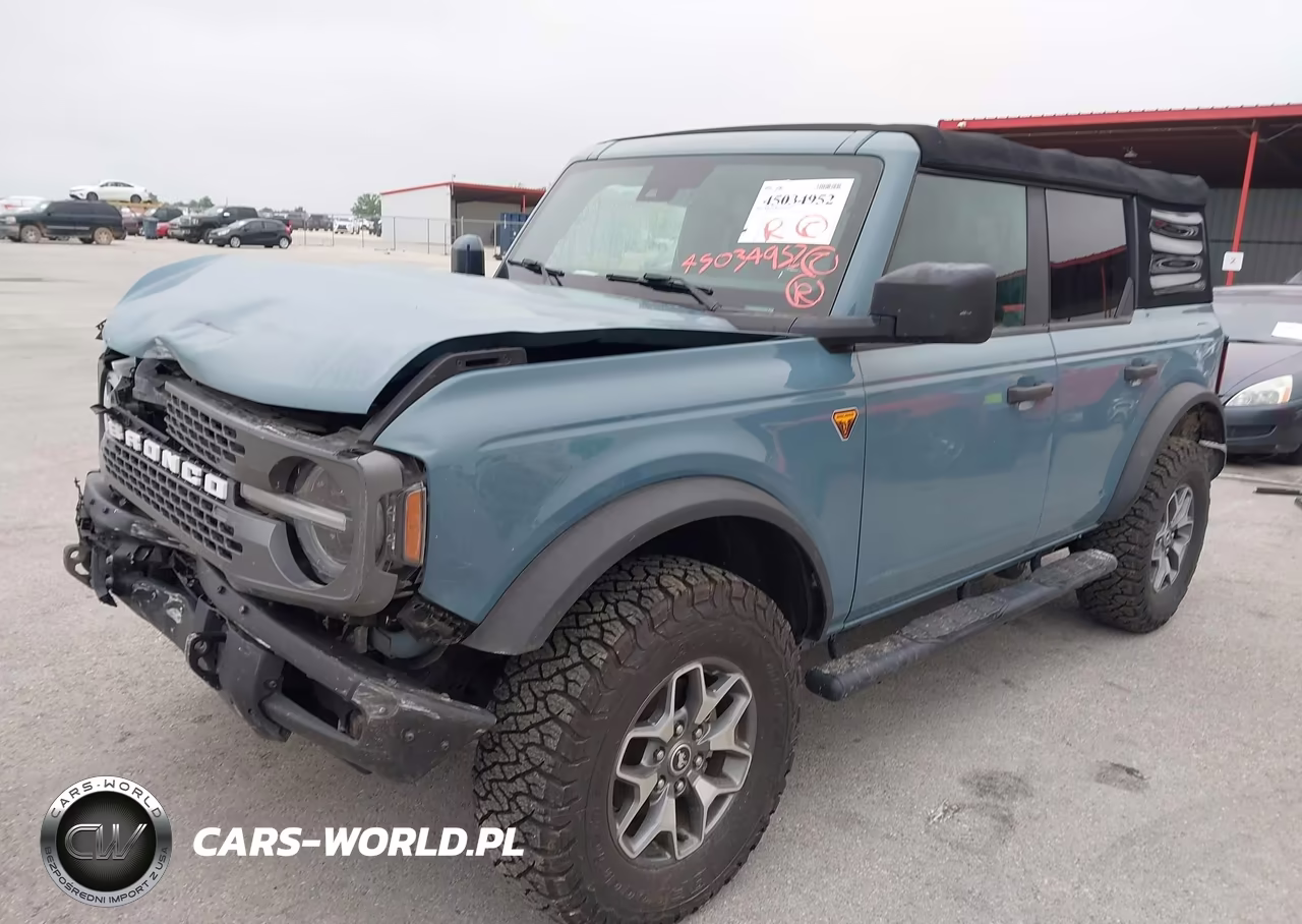 2021 Ford Bronco Badlands VIN:1FMEE5DH2MLA78851 - 2