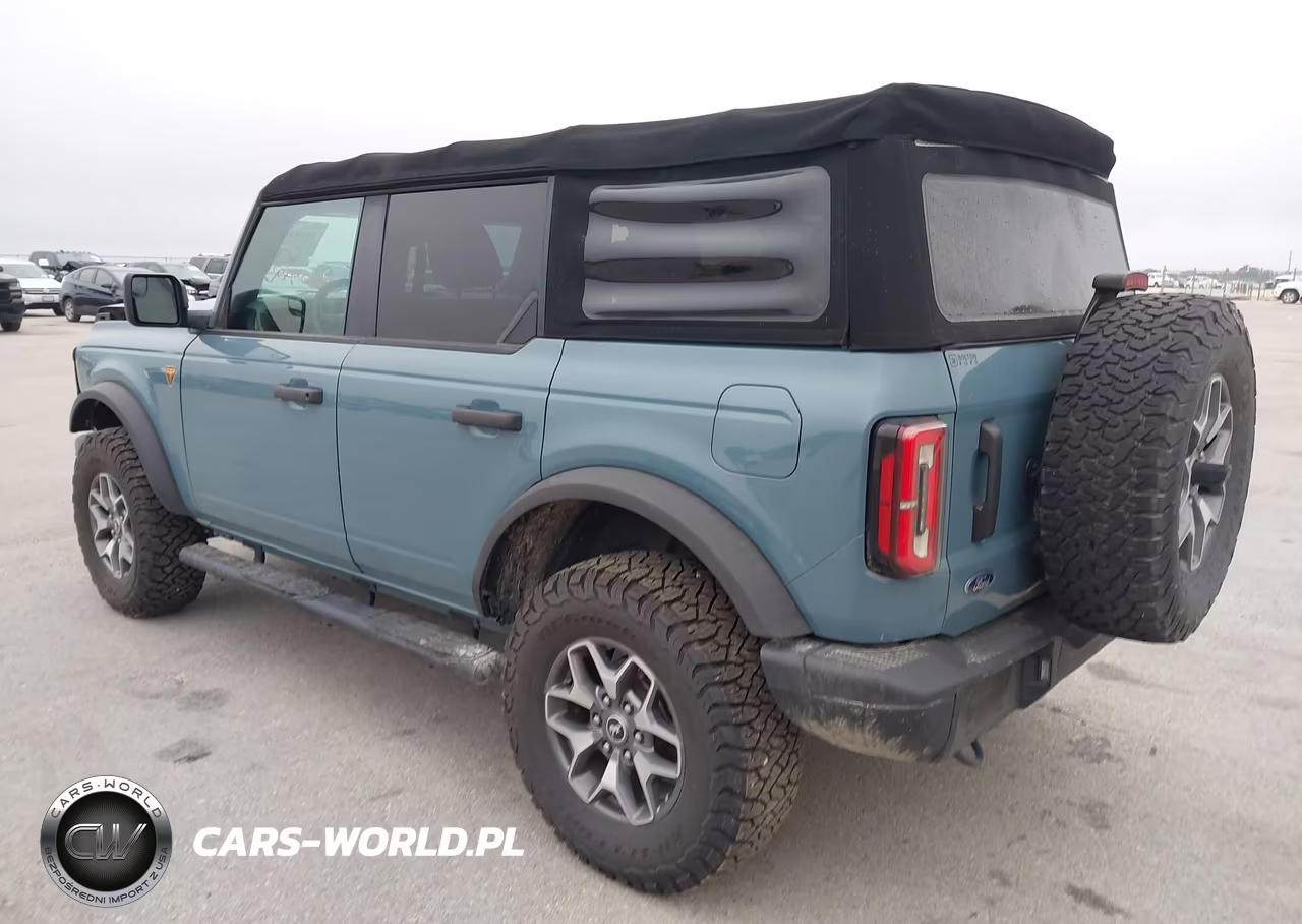 2021 Ford Bronco Badlands VIN:1FMEE5DH2MLA78851 - 3