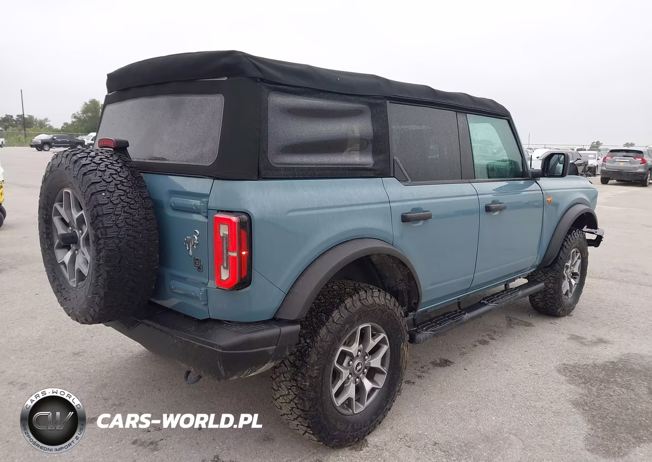 2021 Ford Bronco Badlands VIN:1FMEE5DH2MLA78851 - 4
