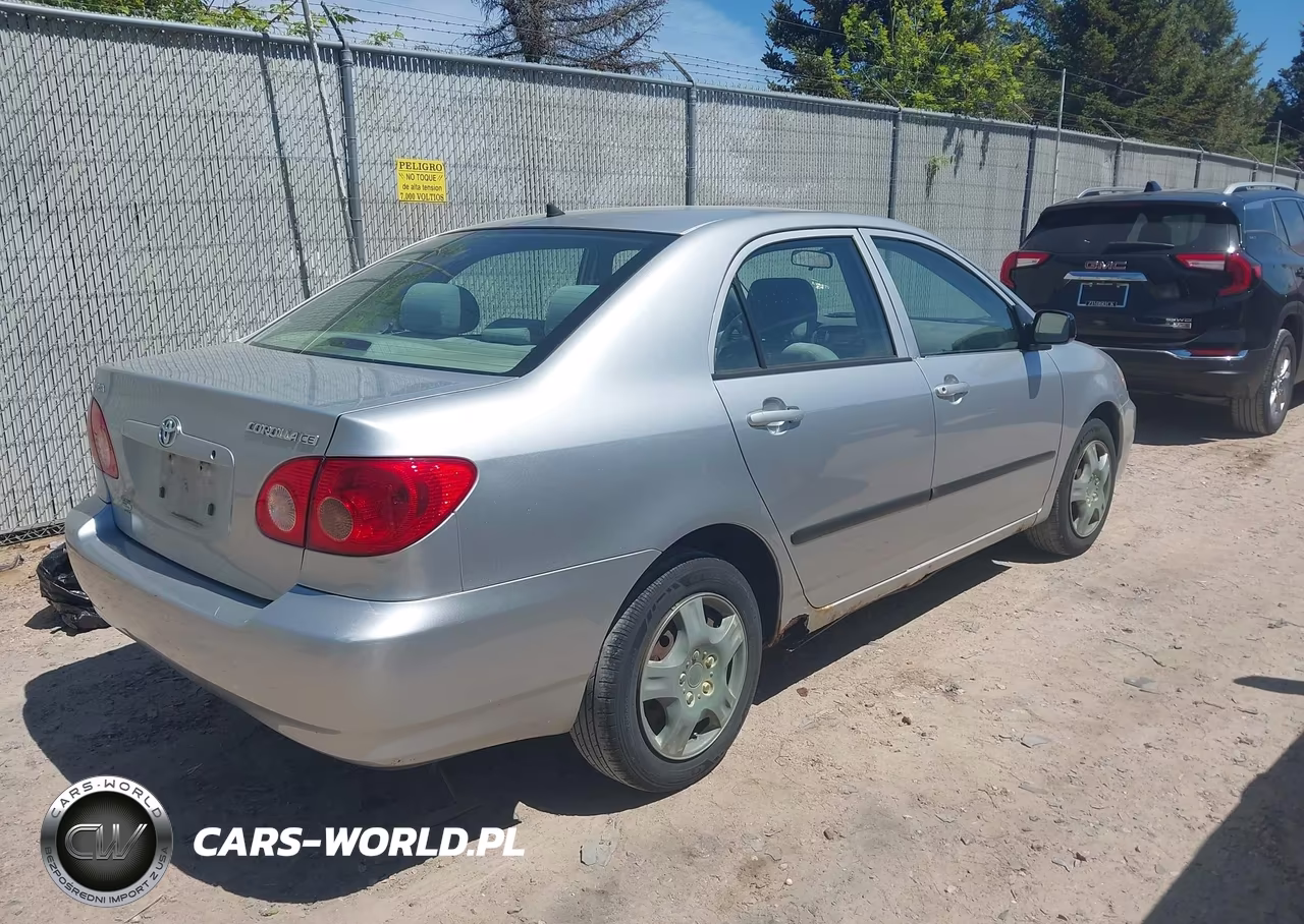 2008 Toyota Corolla Ce VIN:1NXBR32E68Z049809 - 4