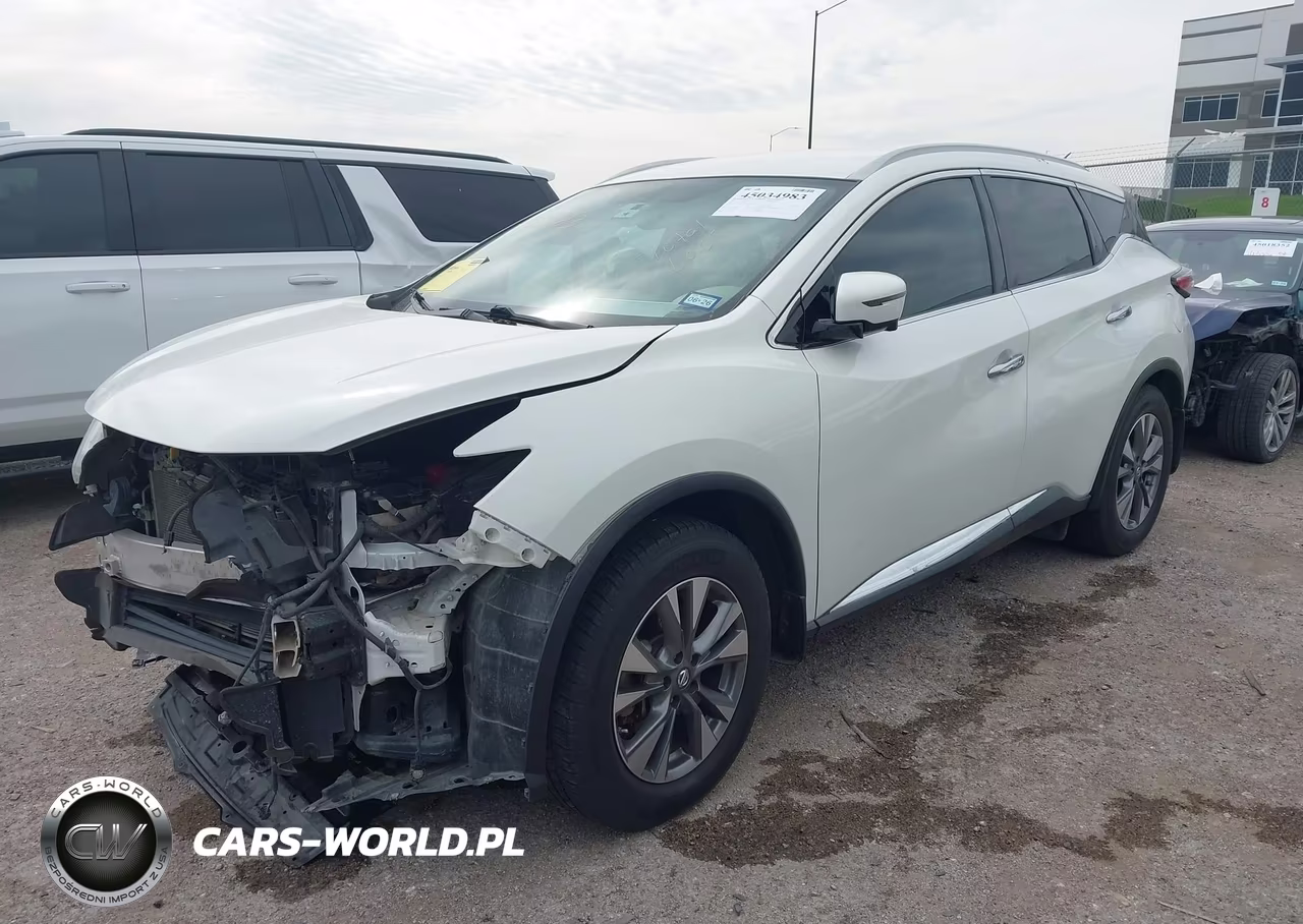 2017 Nissan Murano Sl VIN:5N1AZ2MG4HN137949 - 2