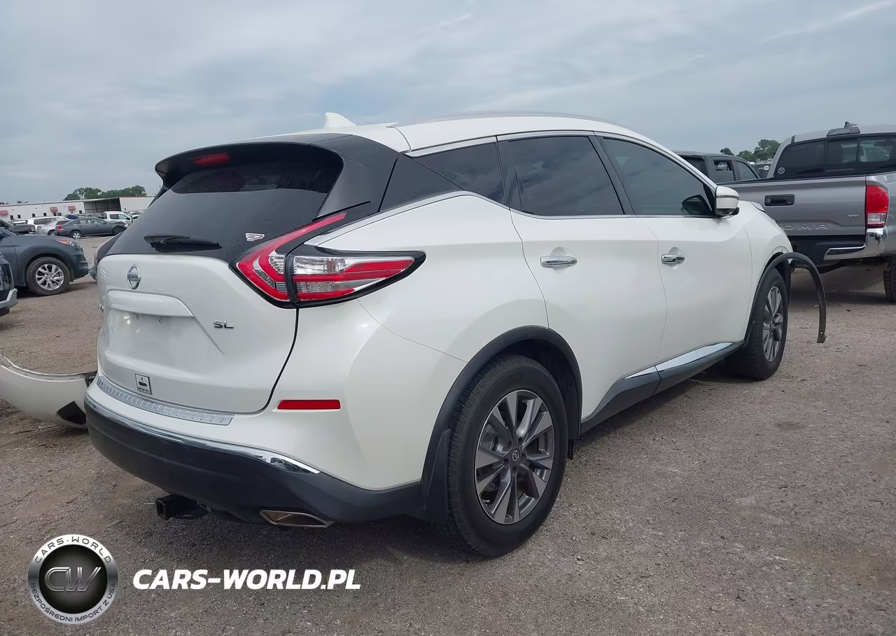 2017 Nissan Murano Sl VIN:5N1AZ2MG4HN137949 - 4