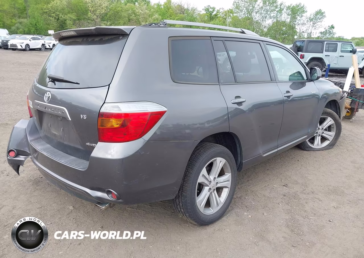 2008 Toyota Highlander Sport VIN:JTEES43AX82079362 - 4
