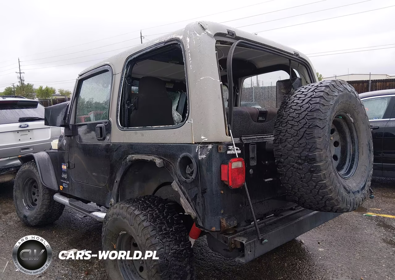 2005 Jeep Wrangler Sport VIN:1J4FA49S75P370678 - 3