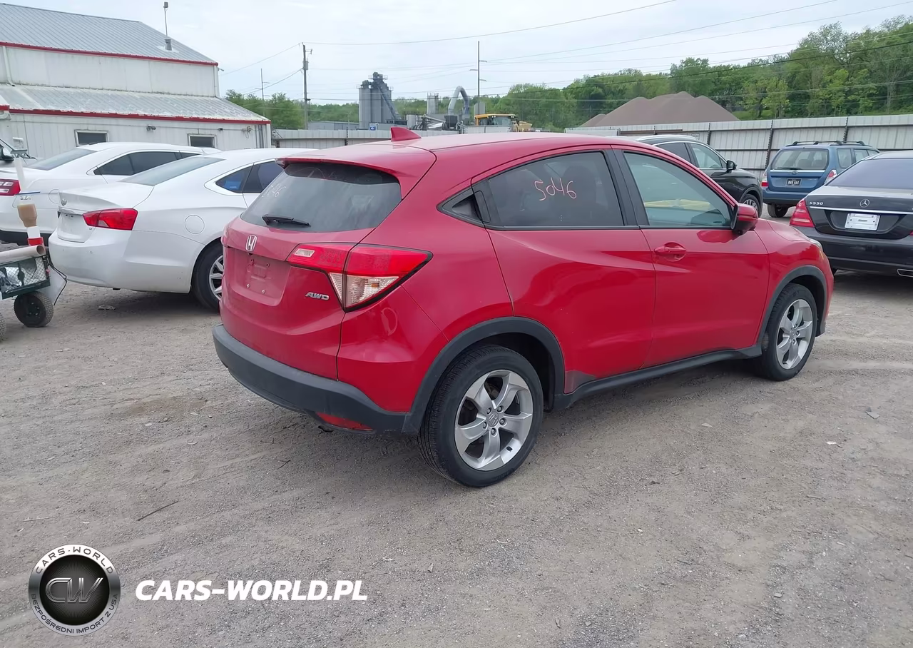 2016 Honda Hr-V Ex VIN:3CZRU6H54GM716139 - 4