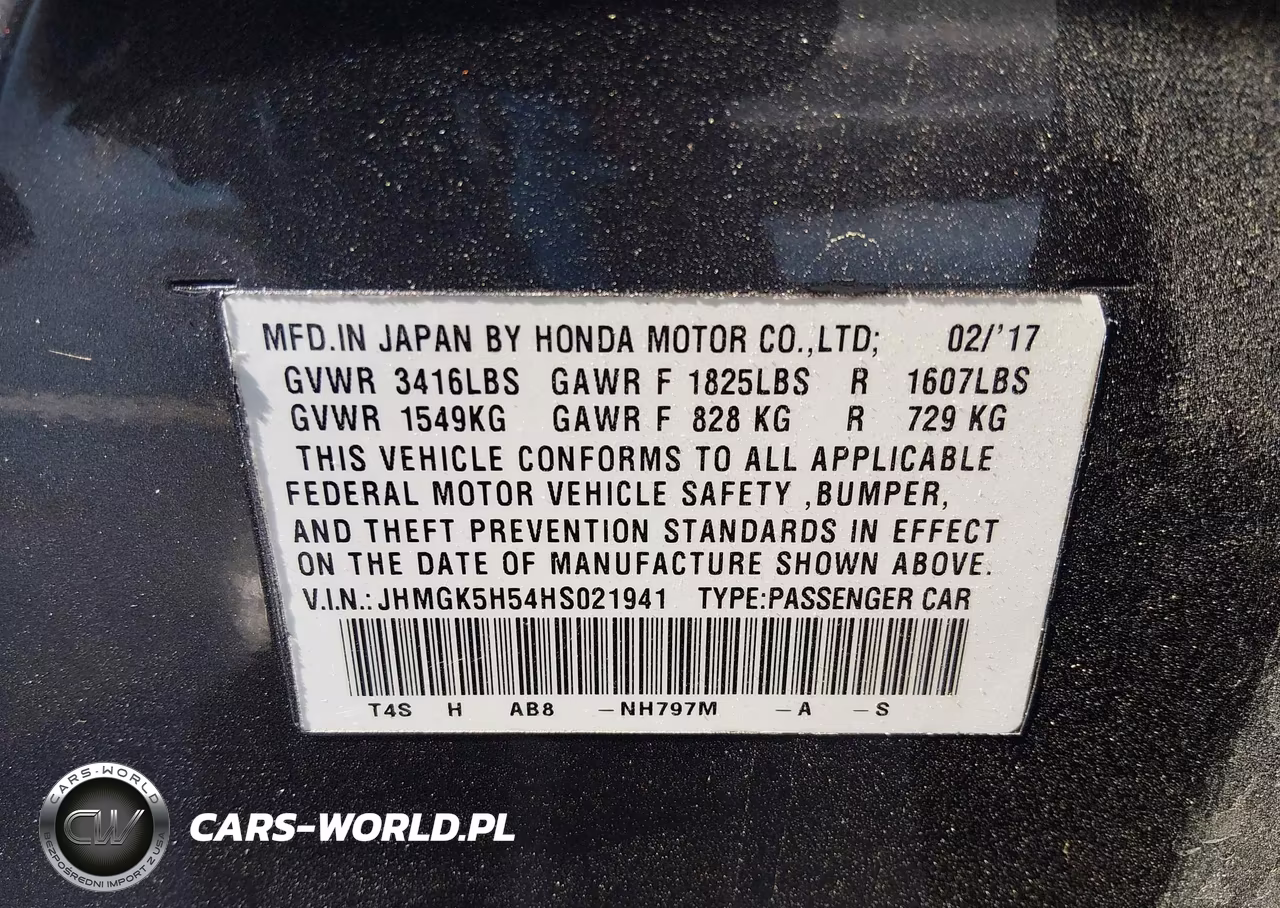 2017 Honda Fit Lx VIN:JHMGK5H54HS021941 - 9