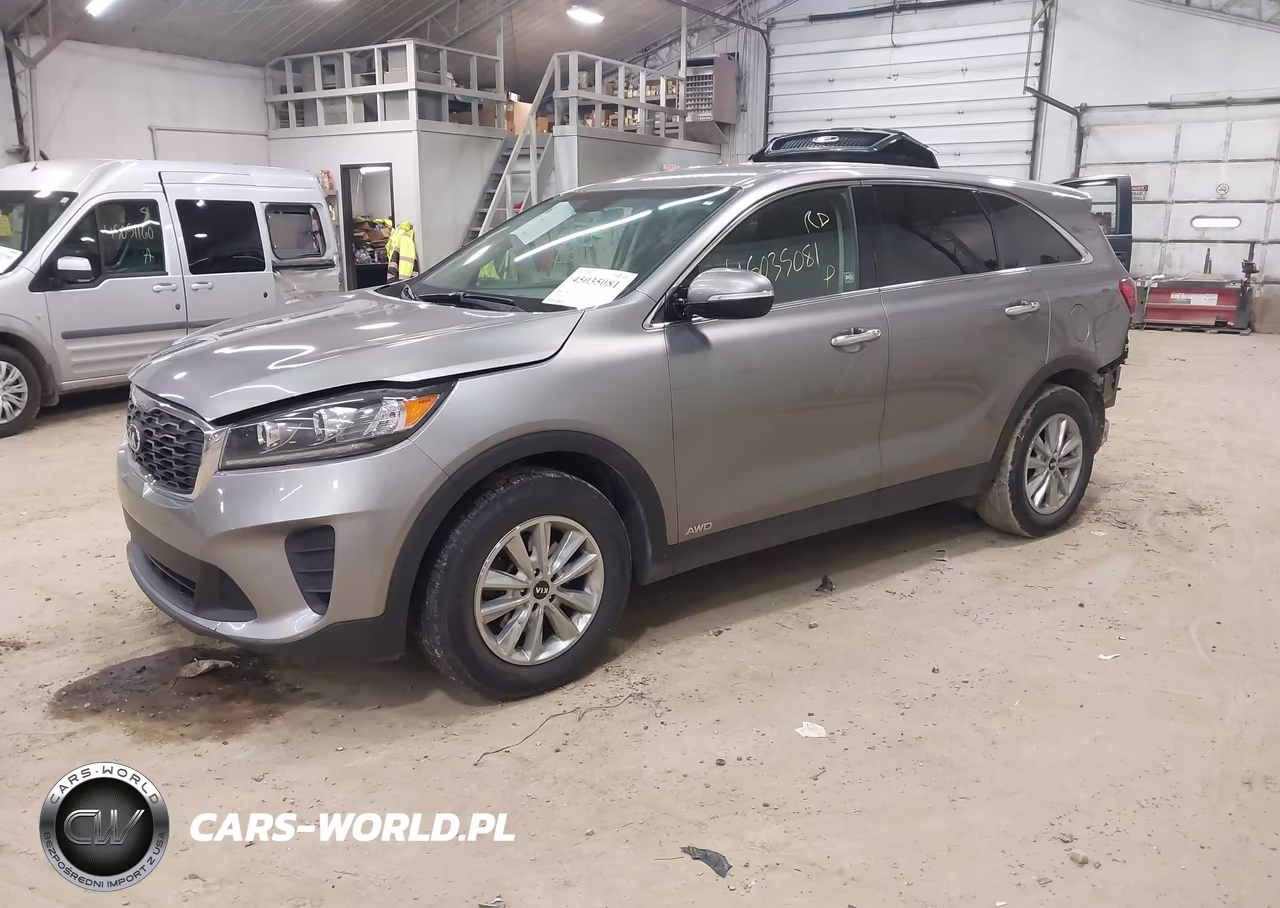 2019 Kia Sorento 3.3L Lx VIN:5XYPGDA59KG480192 - 2