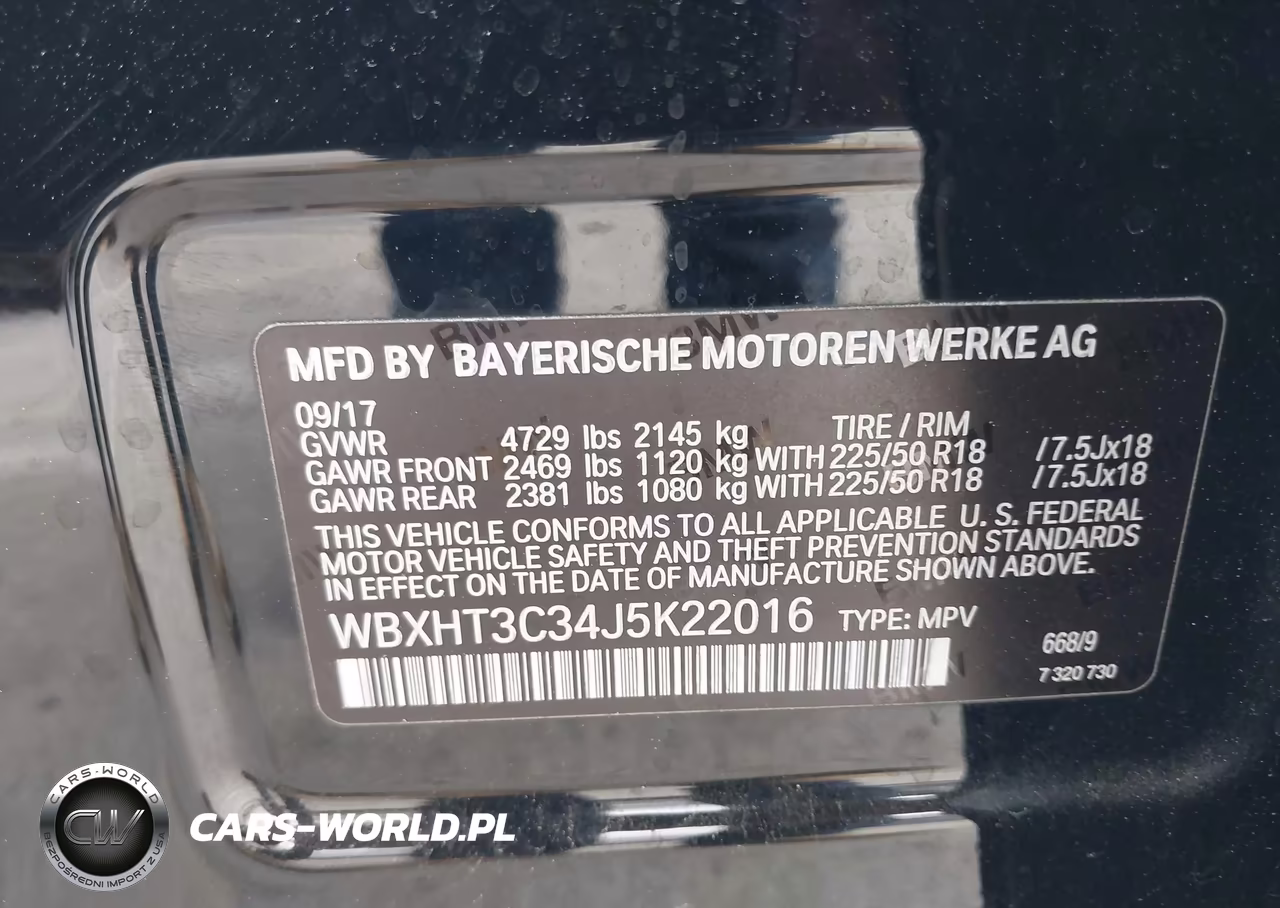 2018 BMW X1 xDrive28I VIN:WBXHT3C34J5K22016 - 9