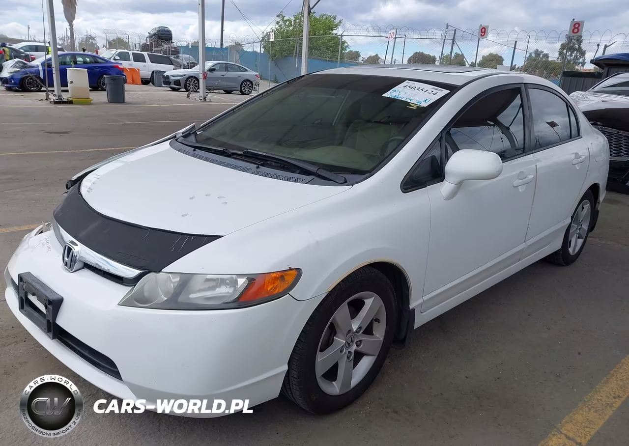 2007 Honda Civic Ex VIN:JHMFA16857S008361 - 2