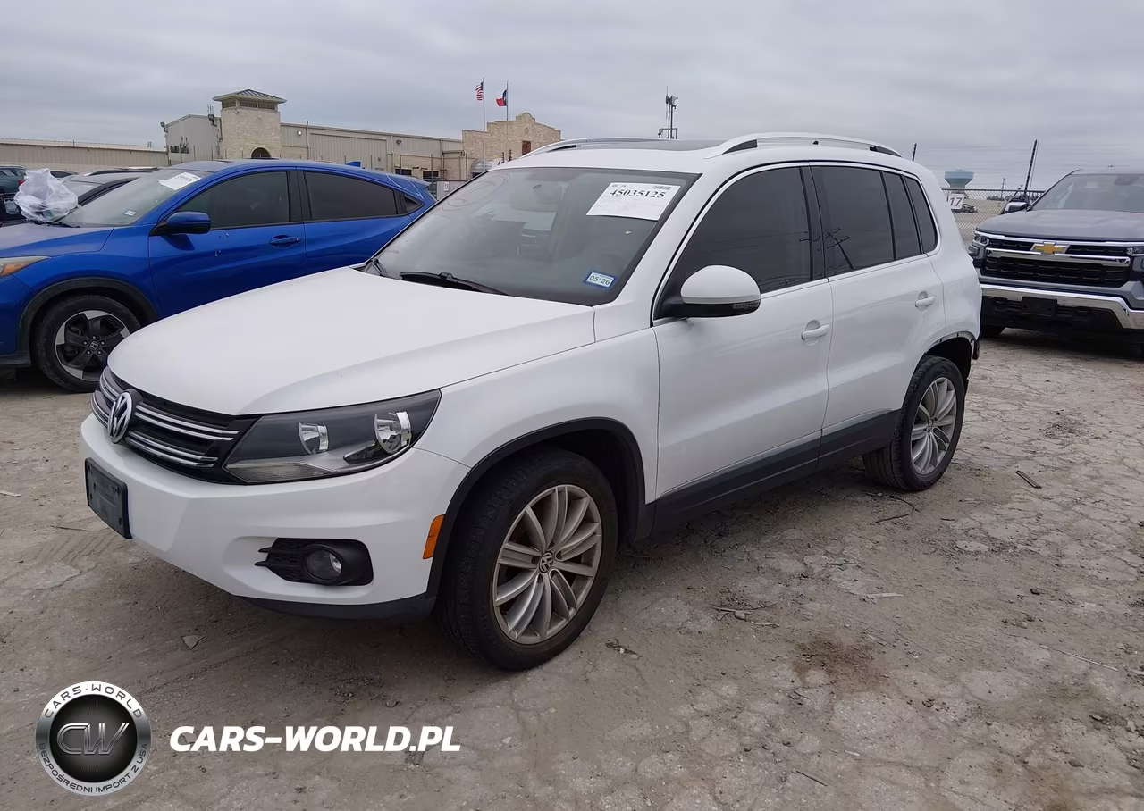 2015 Volkswagen Tiguan Se VIN:WVGAV7AX6FW564067 - 2