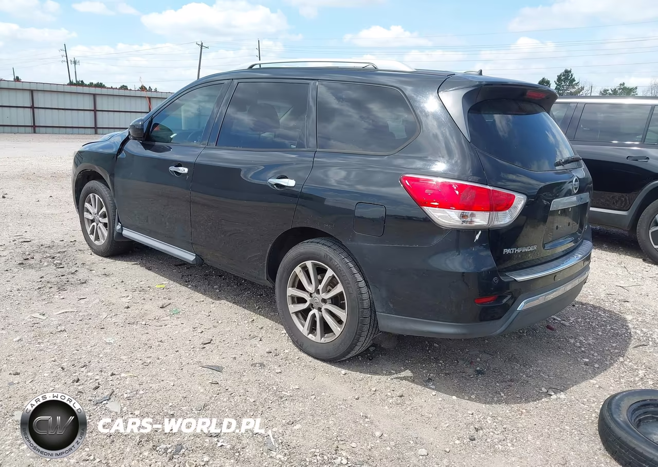 2015 Nissan Pathfinder Sv VIN:5N1AR2MNXFC618697 - 3