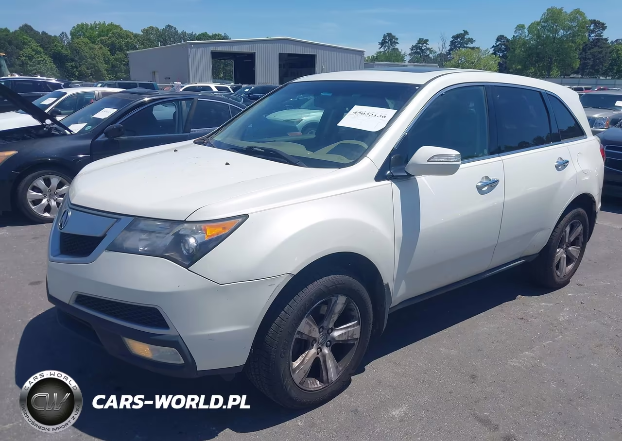 2013 Acura Mdx VIN:2HNYD2H23DH524537 - 2