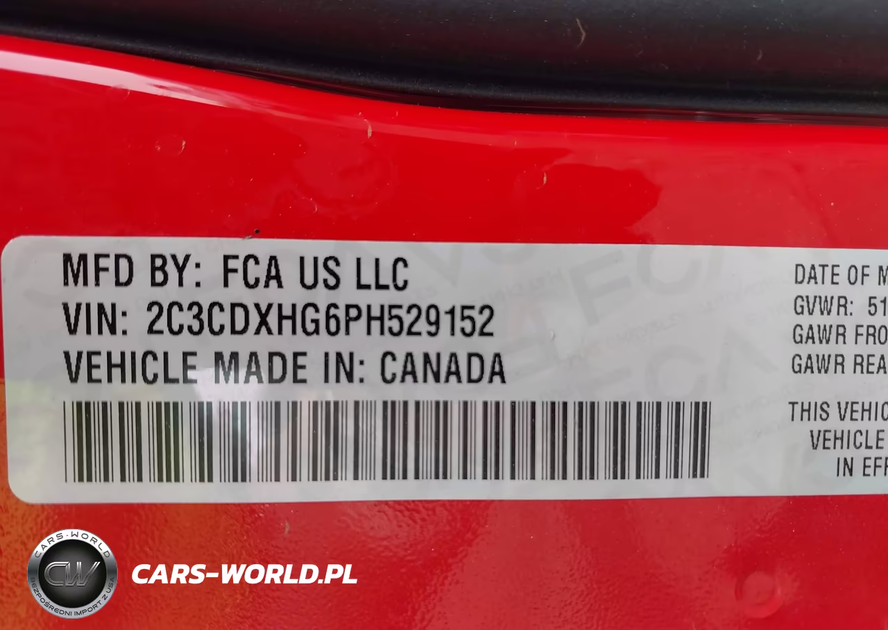 2023 Dodge Charger Gt VIN:2C3CDXHG6PH529152 - 9