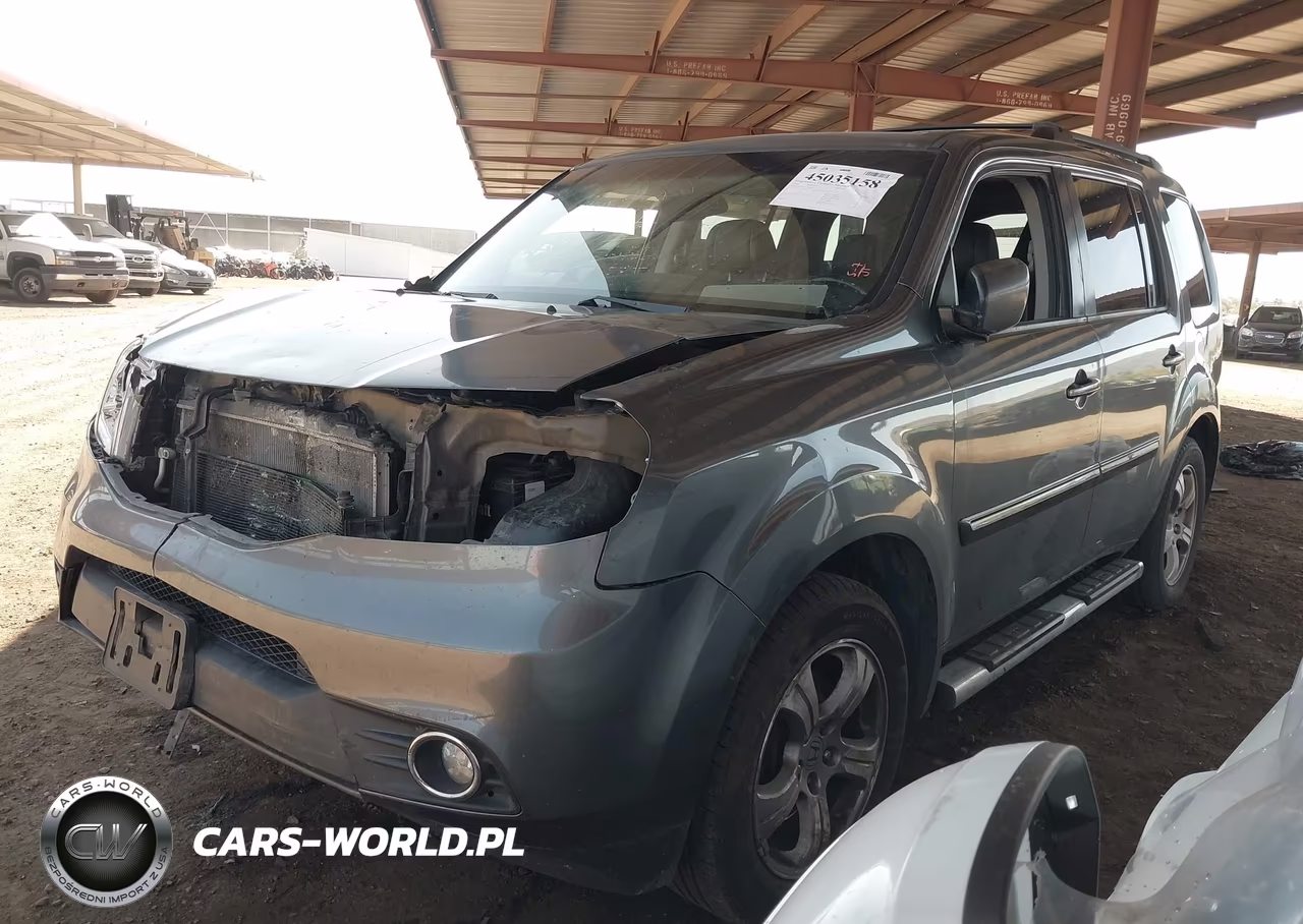 2012 Honda Pilot Ex-L VIN:5FNYF4H55CB022672 - 2