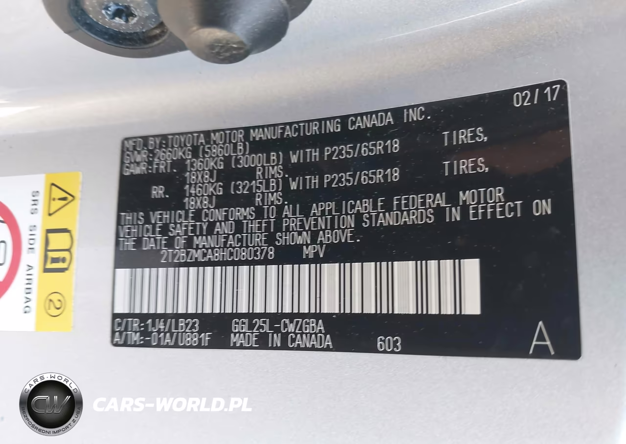 2017 Lexus Rx 350 VIN:2T2BZMCA8HC080378 - 9