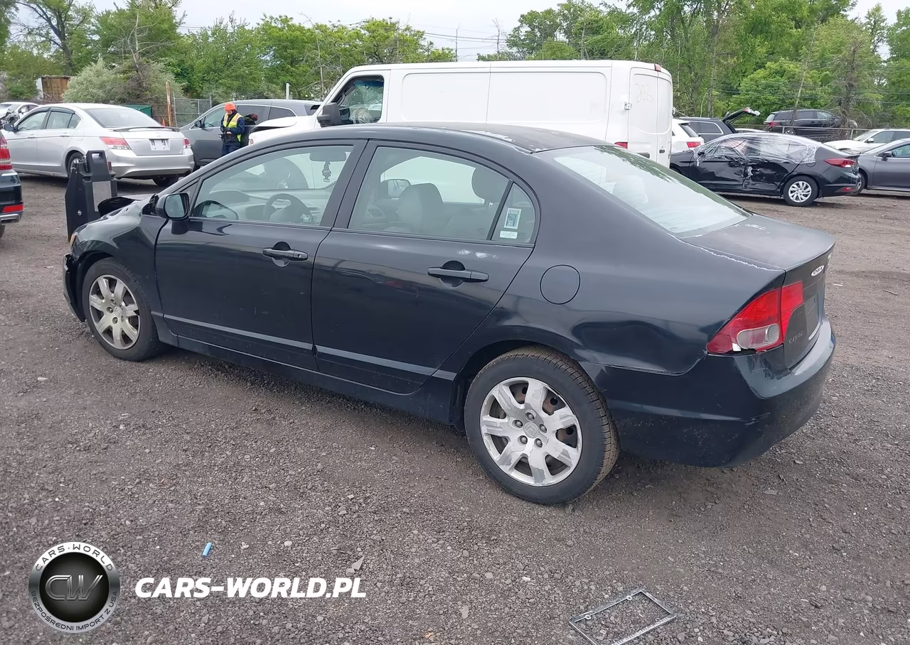 2008 Honda Civic Lx VIN:2HGFA16538H521318 - 3