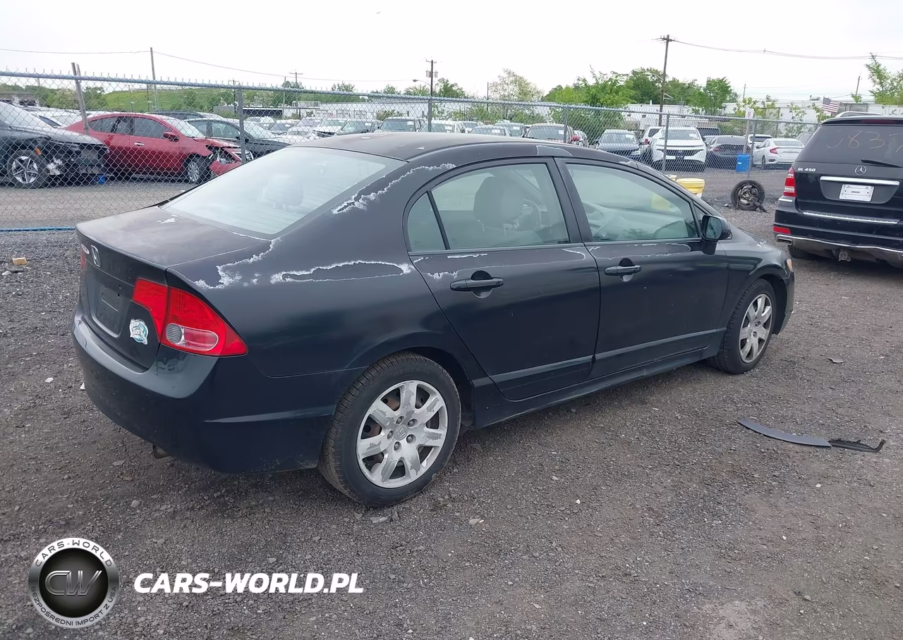 2008 Honda Civic Lx VIN:2HGFA16538H521318 - 4