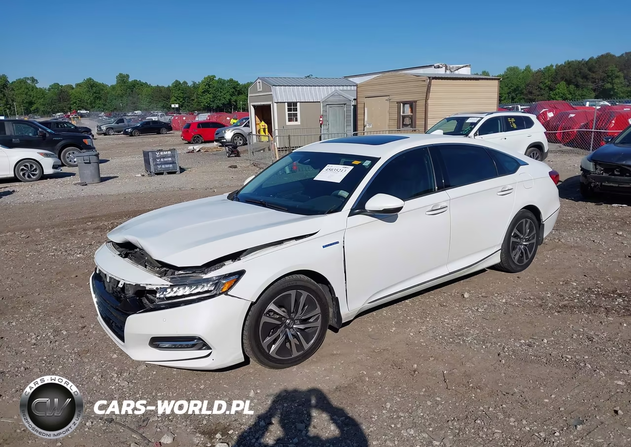 2018 Honda Accord Hybrid Touring VIN:1HGCV3F91JA016937 - 2