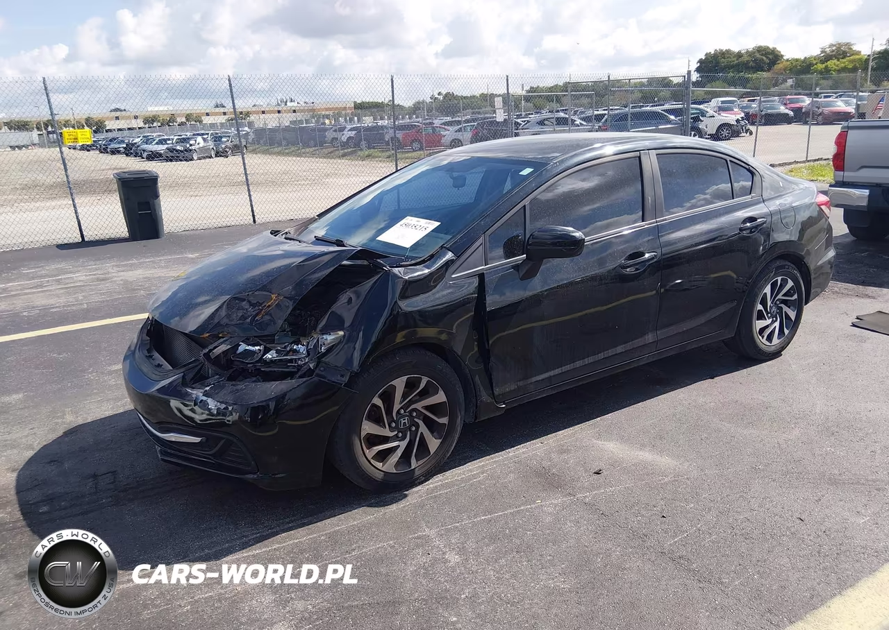 2015 Honda Civic Lx VIN:19XFB2F55FE235612 - 2