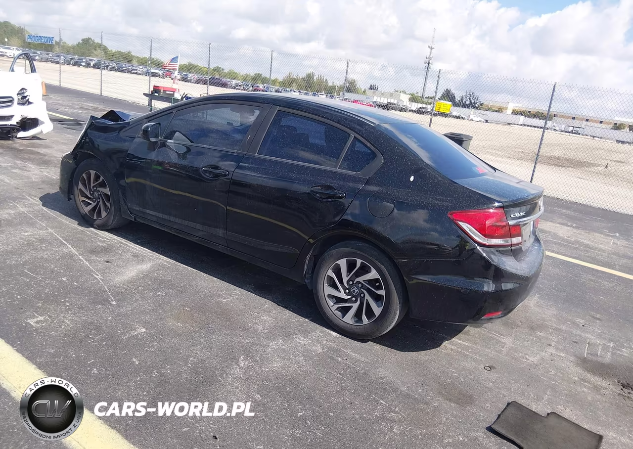 2015 Honda Civic Lx VIN:19XFB2F55FE235612 - 3