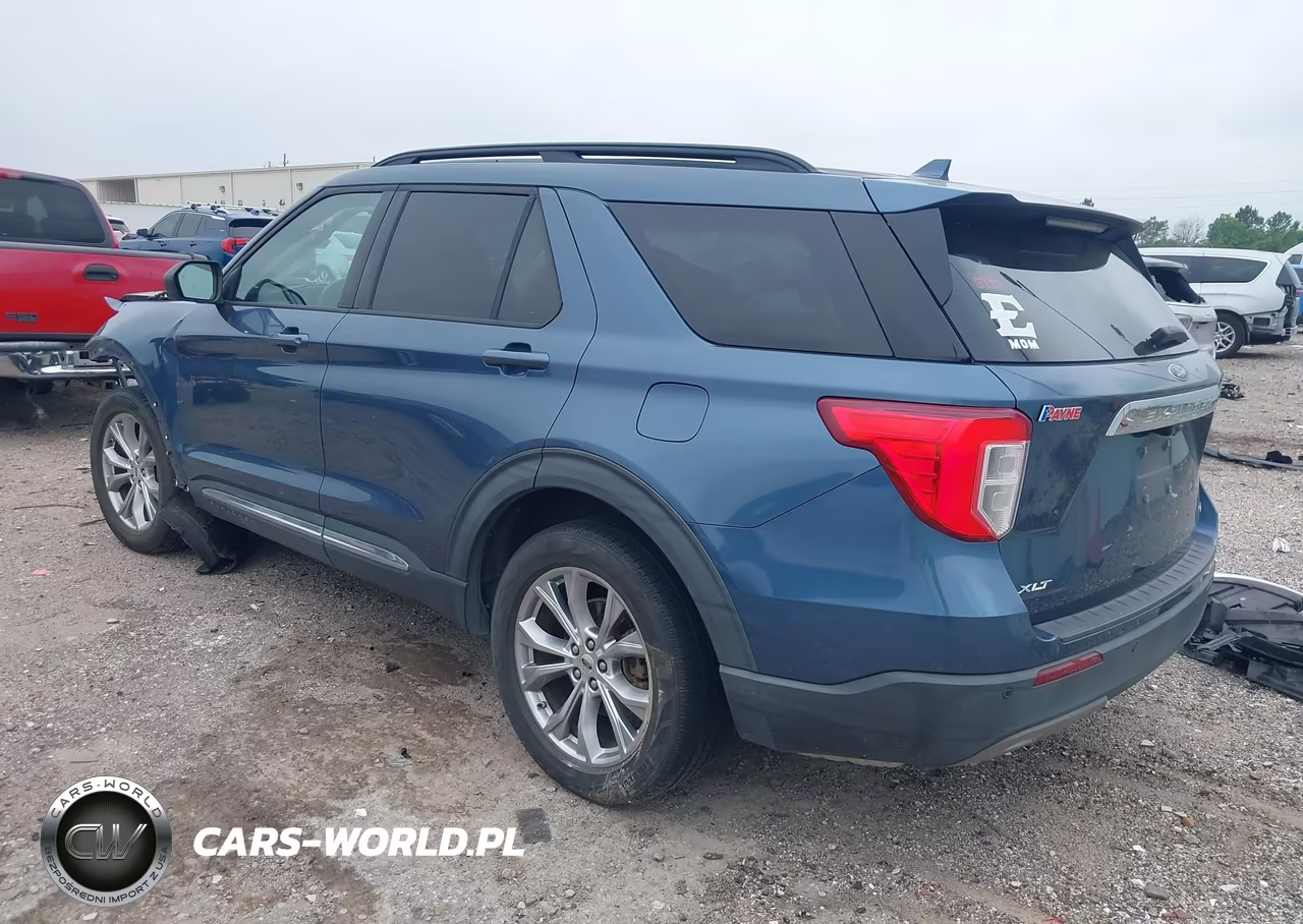 2020 Ford Explorer Xlt VIN:1FMSK7DH6LGA52428 - 3