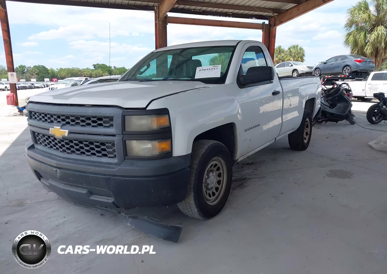 2014 Chevrolet Silverado 1500 Work Truck 1Wt VIN:1GCNCPEH9EZ408844 - 2
