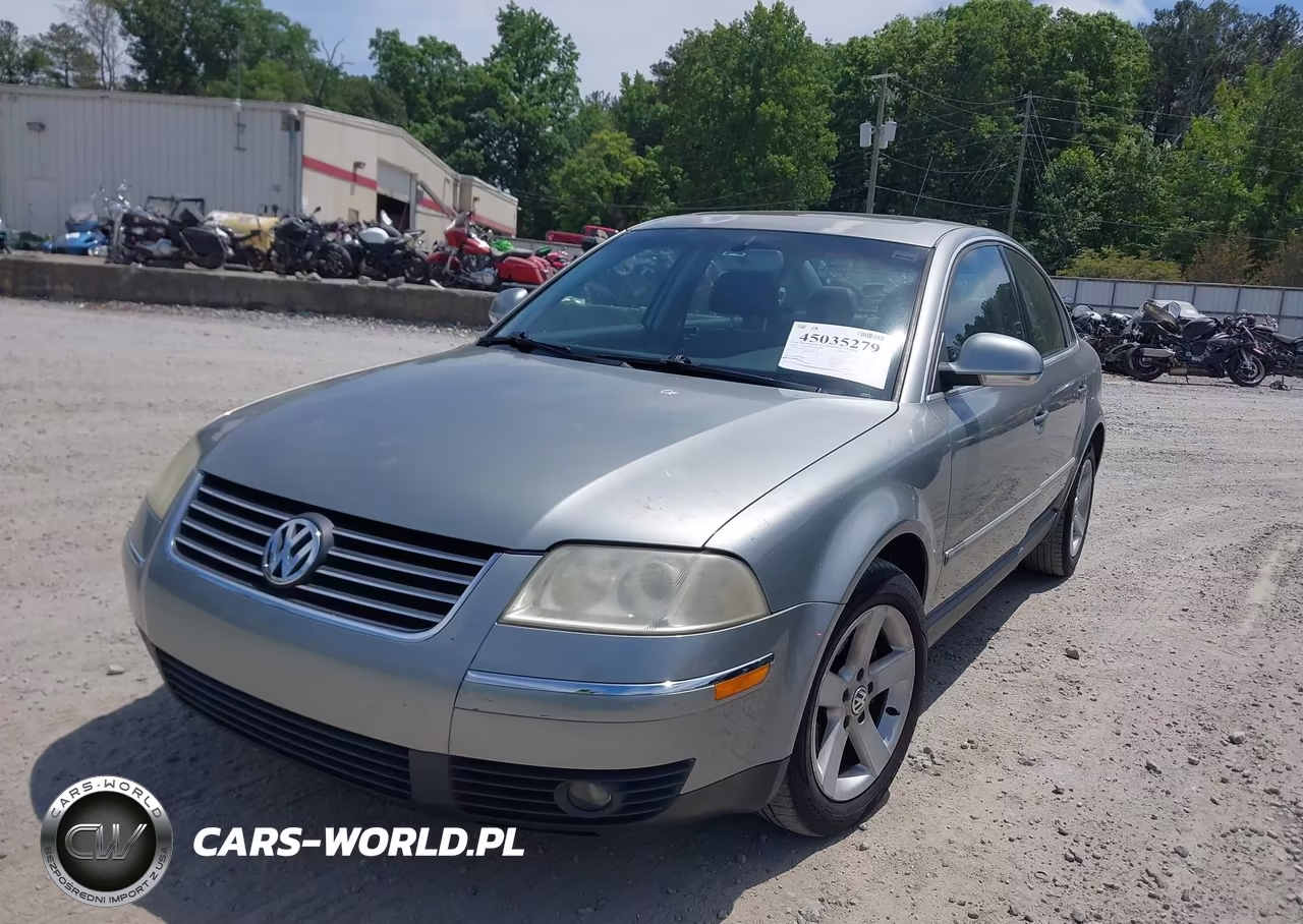2004 Volkswagen Passat Glx VIN:WVWRH63B74P198377 - 2
