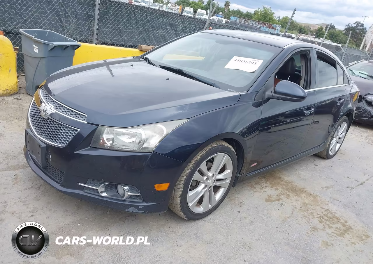 2014 Chevrolet Cruze Ltz VIN:1G1PG5SB4E7299599 - 2
