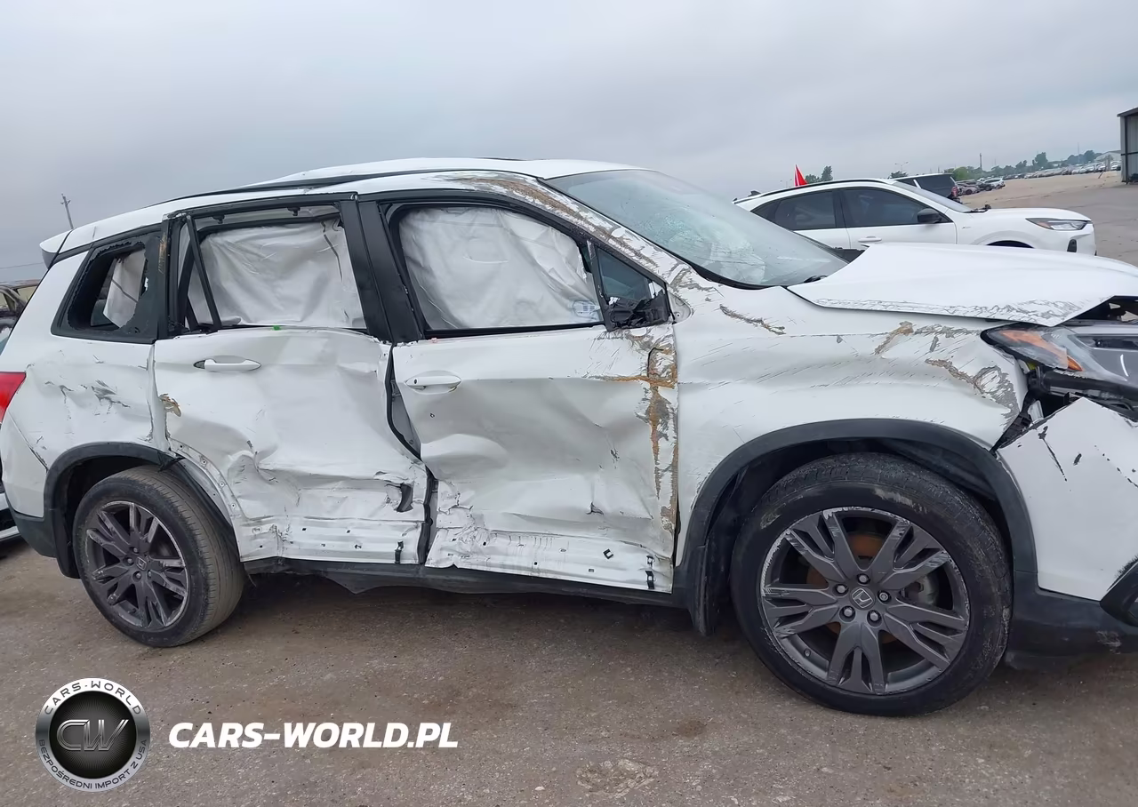 2021 Honda Passport 2Wd Ex-L VIN:5FNYF7H59MB014139 - 12