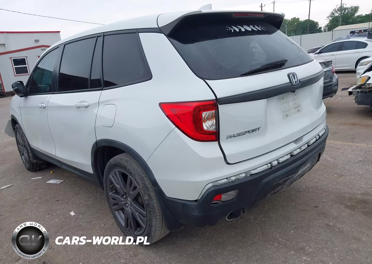 2021 Honda Passport 2Wd Ex-L VIN:5FNYF7H59MB014139 - 3