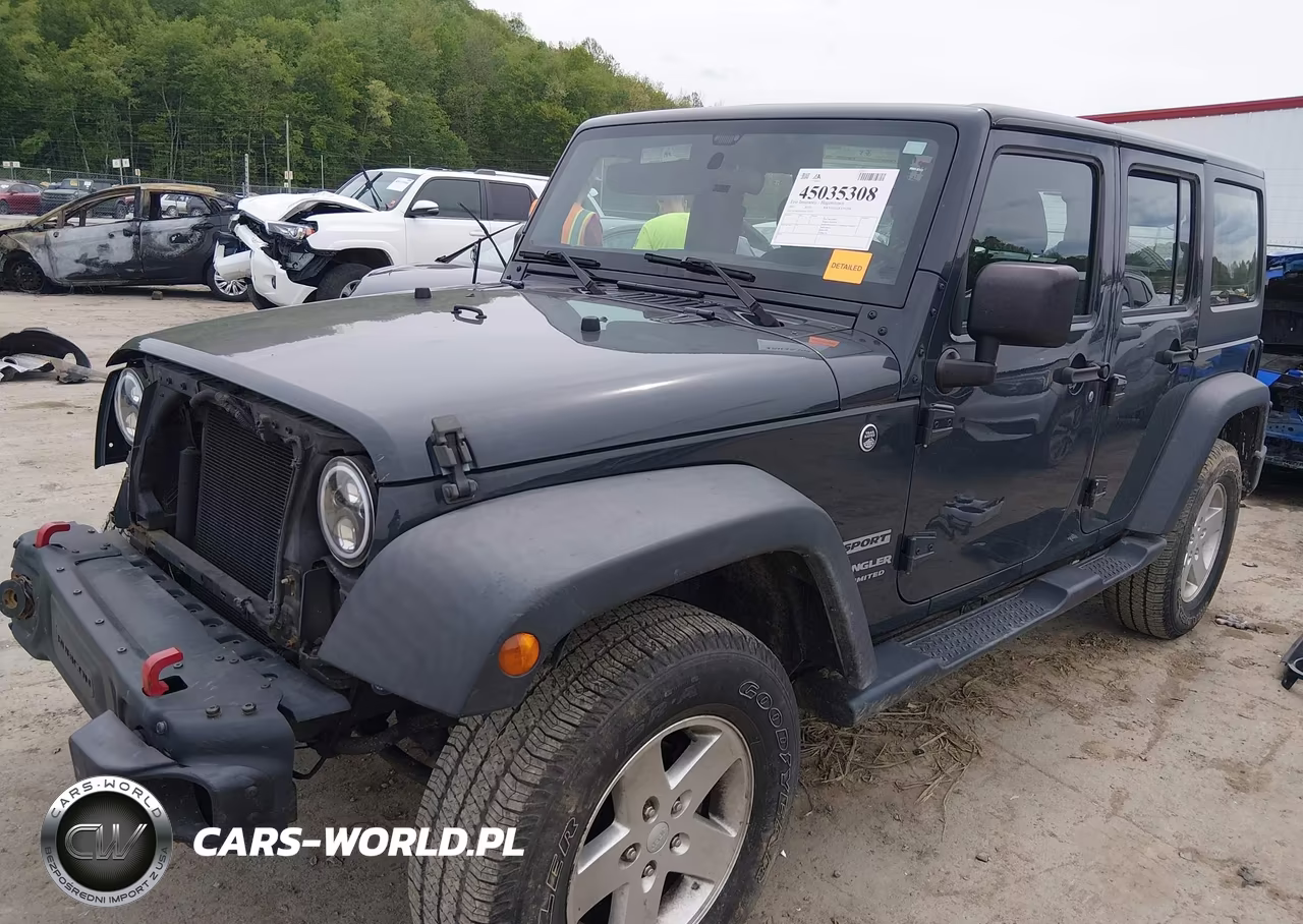 2017 Jeep Wrangler Unlimited Sport 4X4 VIN:1C4BJWDG9HL713733 - 2