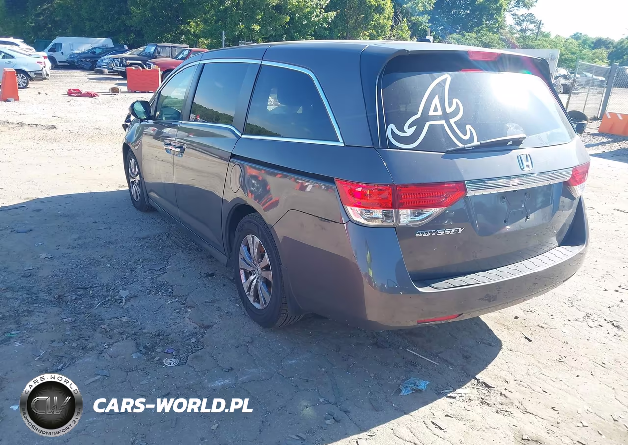 2016 Honda Odyssey Ex-L VIN:5FNRL5H65GB035598 - 3