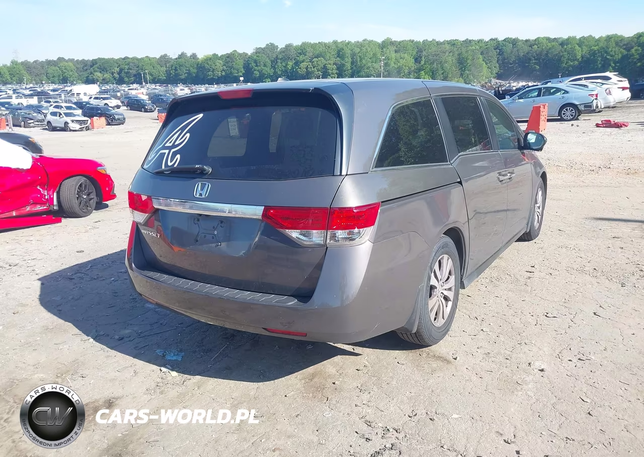 2016 Honda Odyssey Ex-L VIN:5FNRL5H65GB035598 - 4