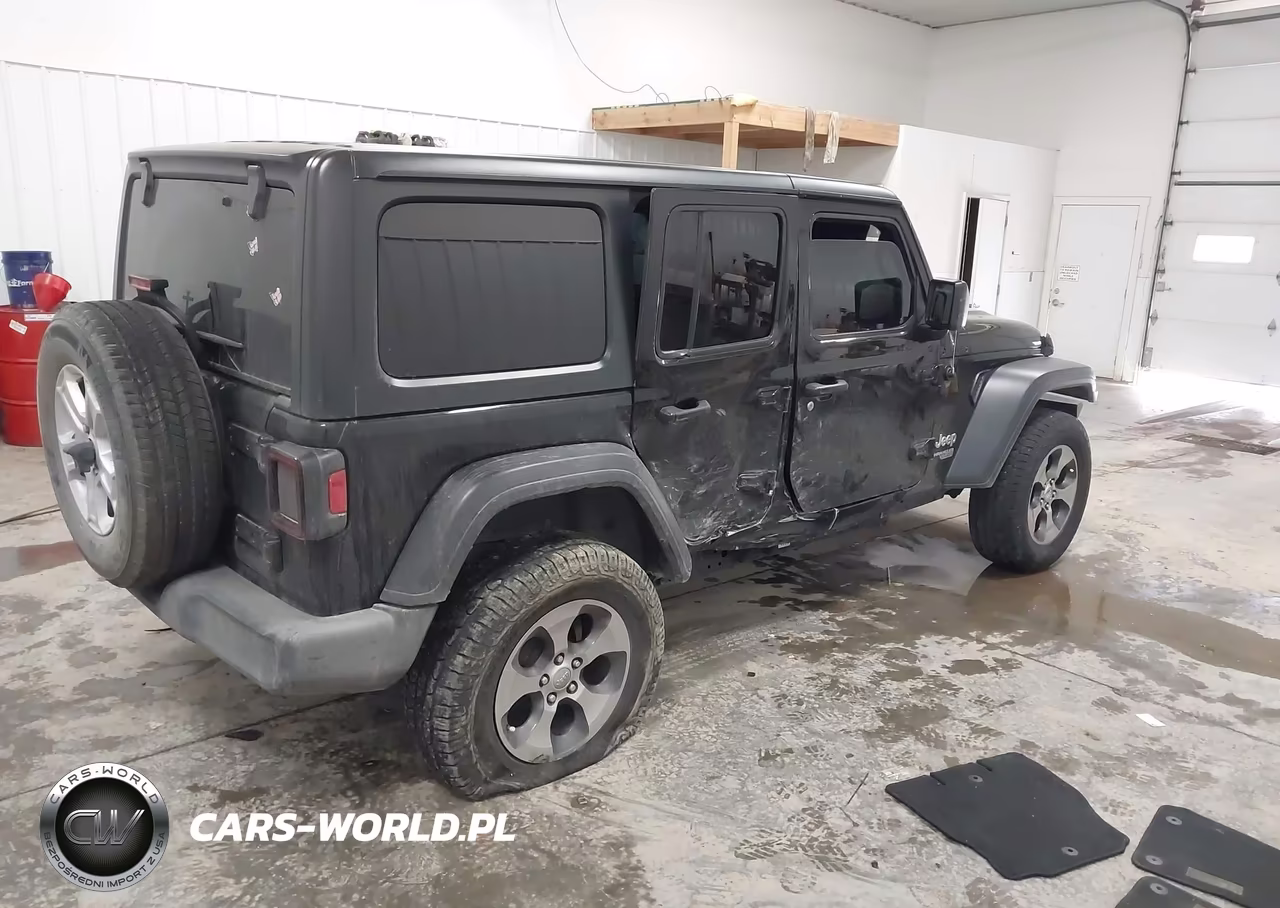 2021 Jeep Wrangler Unlimited Sport S 4X4 VIN:1C4HJXDN9MW622310 - 4