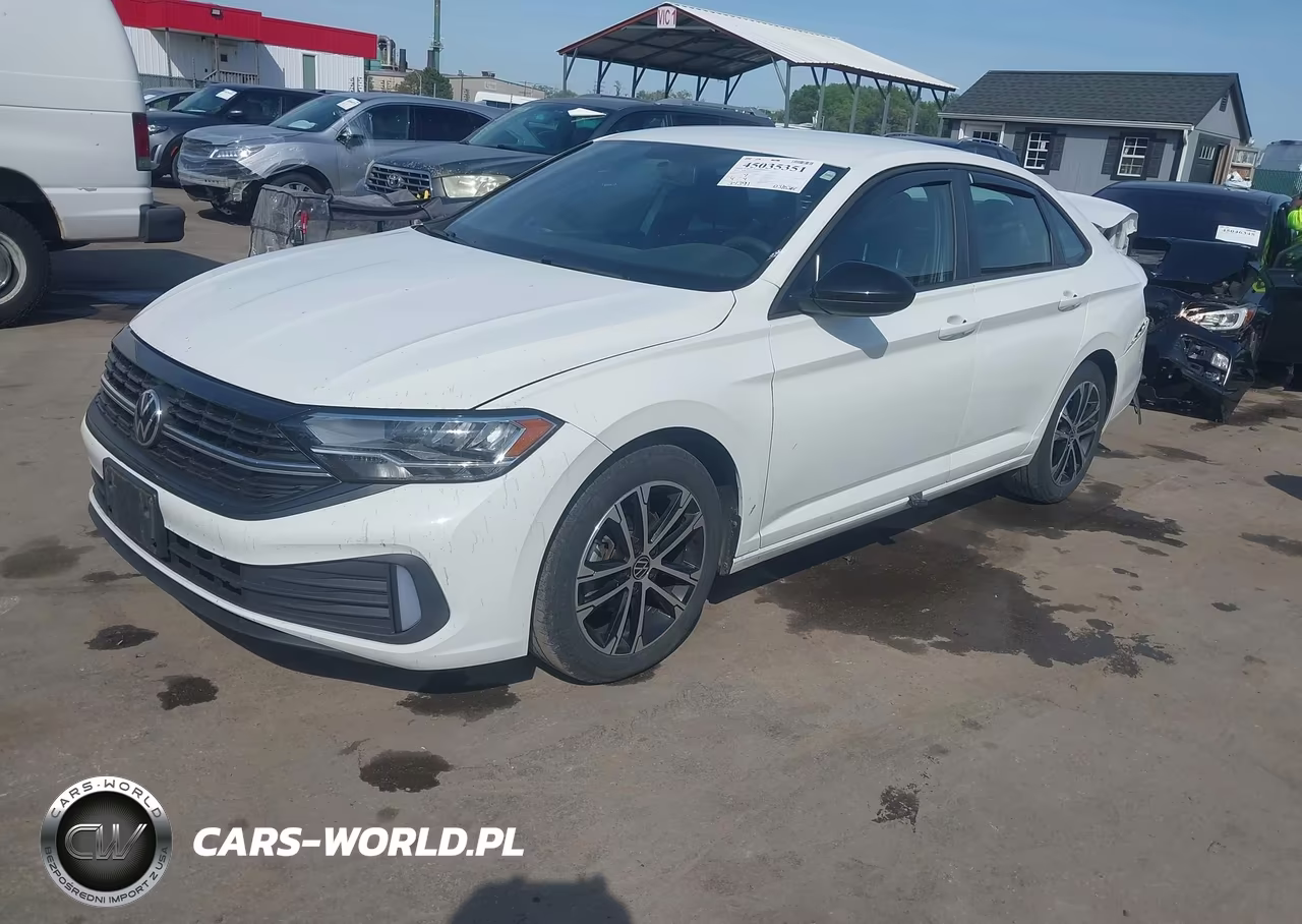 2022 Volkswagen Jetta 1.5T Sport VIN:3VWAM7BU3NM027907 - 2