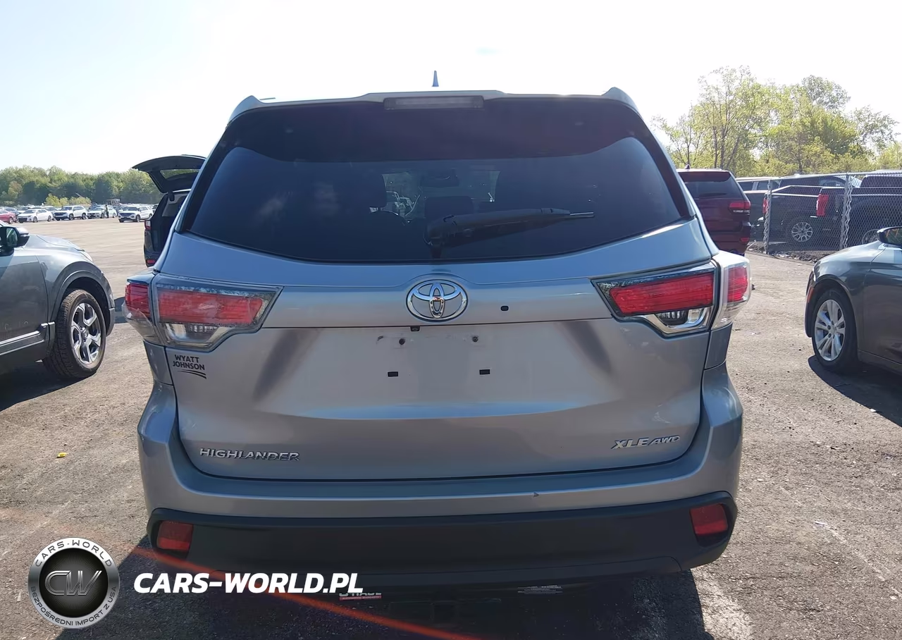 2014 Toyota Highlander Xle V6 VIN:5TDJKRFH9ES012667 - 16