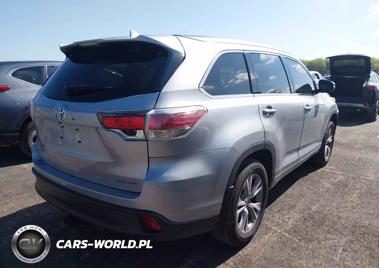 2014 Toyota Highlander Xle V6 VIN:5TDJKRFH9ES012667 - 4