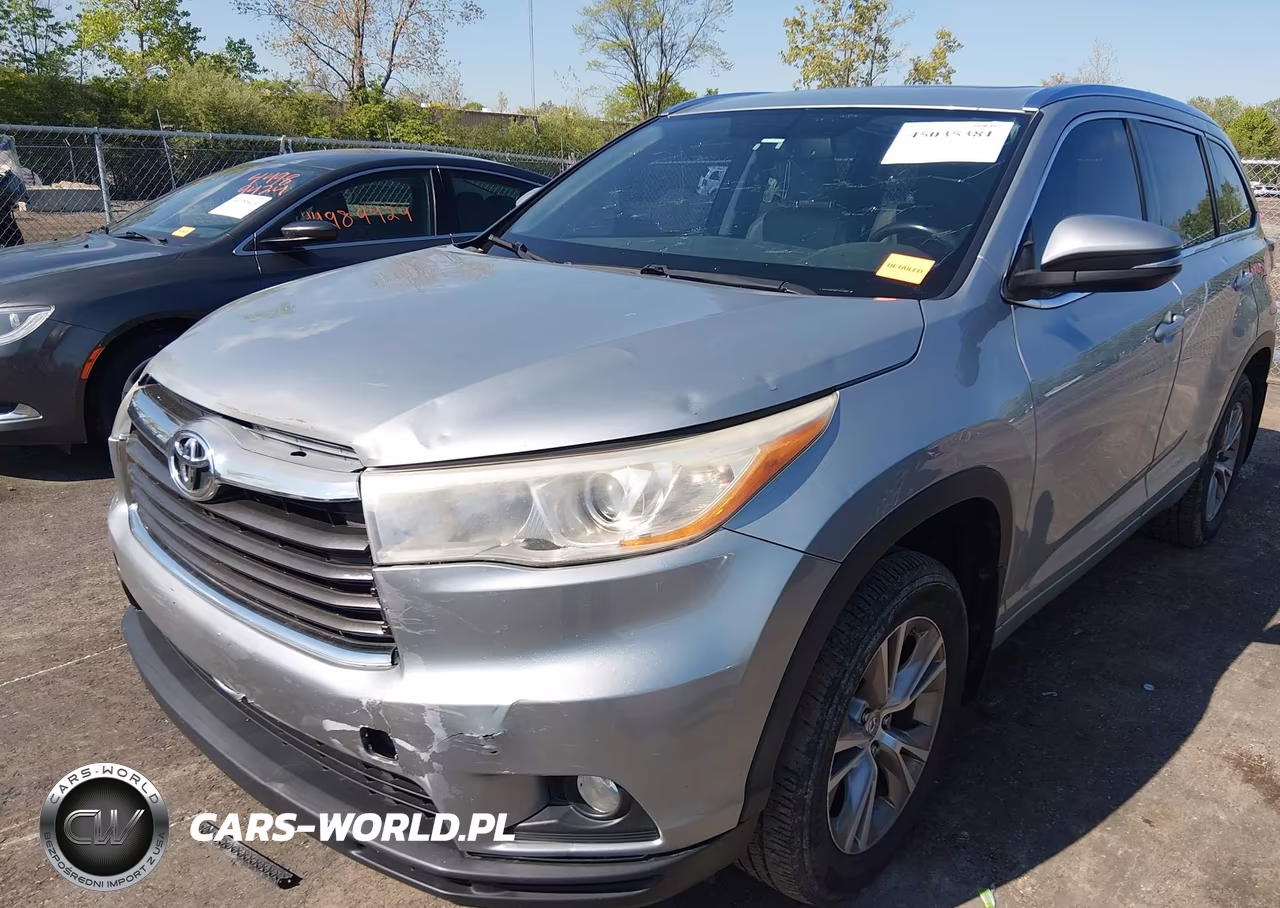 2014 Toyota Highlander Xle V6 VIN:5TDJKRFH9ES012667 - 6