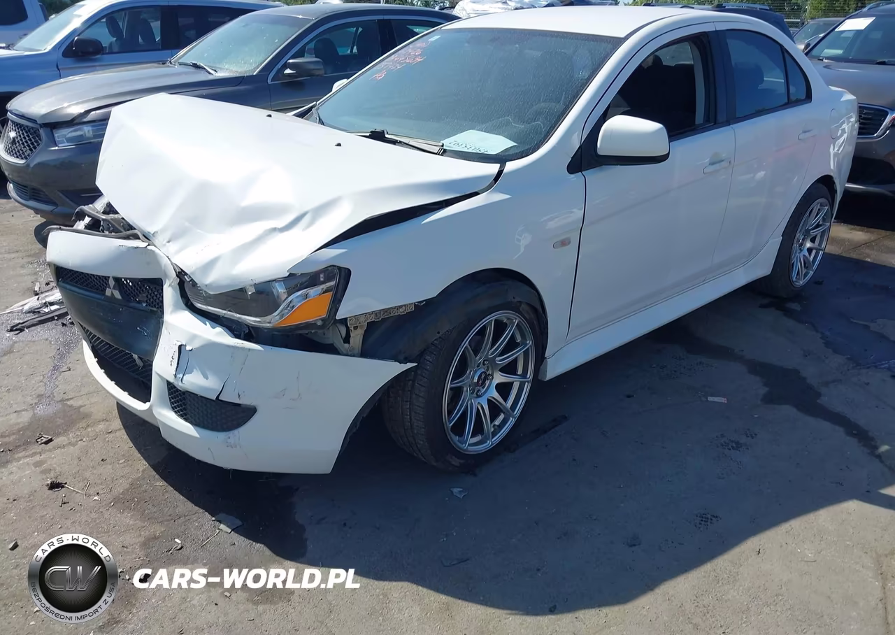 2011 Mitsubishi Lancer Es VIN:JA32U2FU8BU037424 - 2