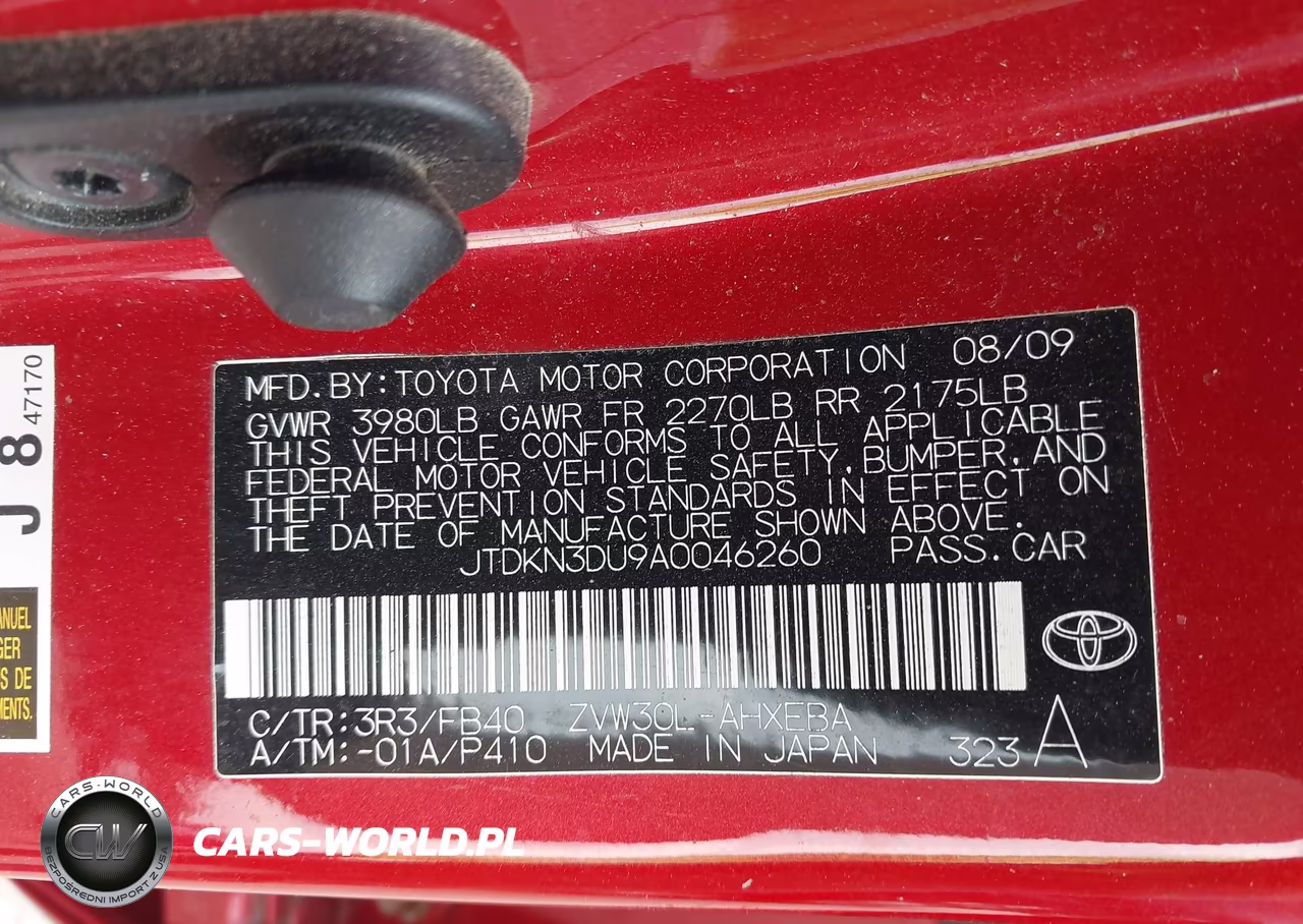 2010 Toyota Prius Ii VIN:JTDKN3DU9A0046260 - 9
