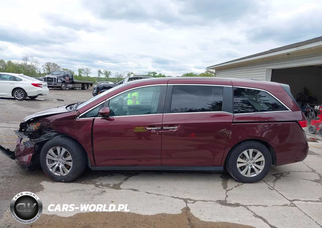 2017 Honda Odyssey Ex-L VIN:5FNRL5H65HB015014 - 14