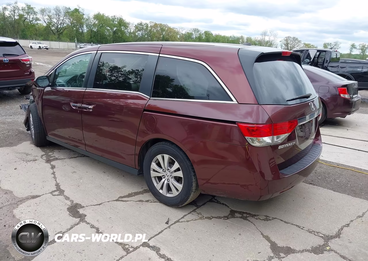 2017 Honda Odyssey Ex-L VIN:5FNRL5H65HB015014 - 3