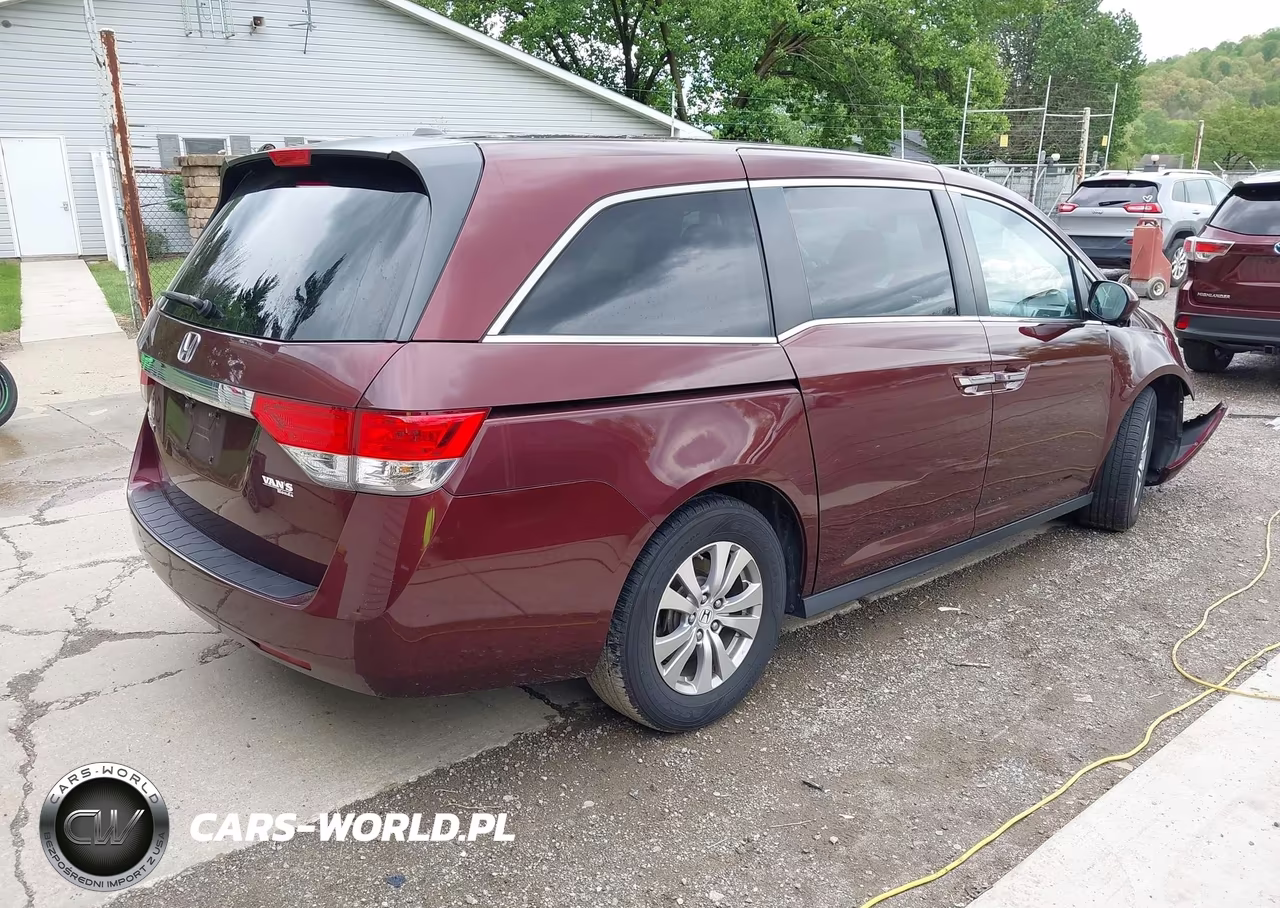 2017 Honda Odyssey Ex-L VIN:5FNRL5H65HB015014 - 4