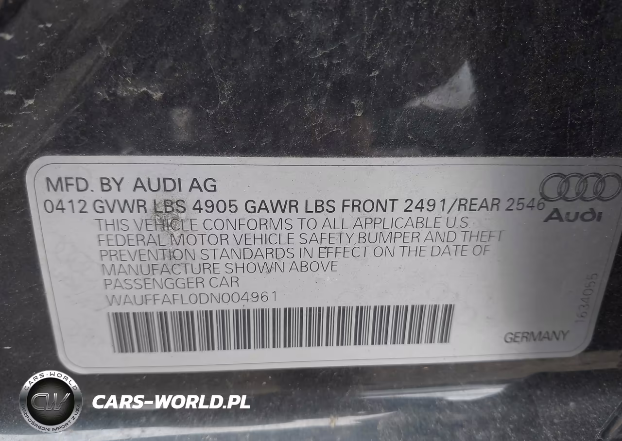 2013 Audi A4 2.0T Premium VIN:WAUFFAFL0DN004961 - 9