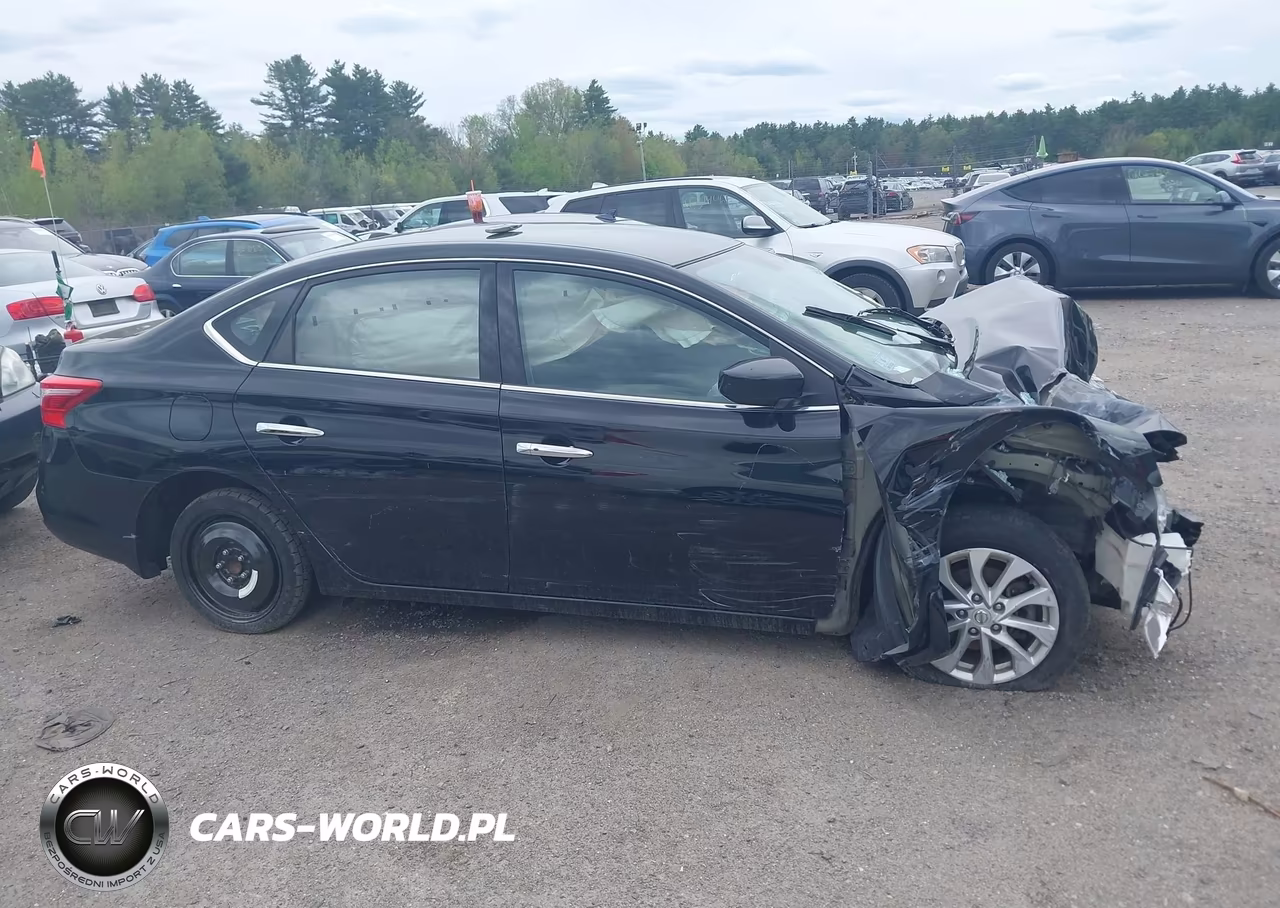 2019 Nissan Sentra Sv VIN:3N1AB7APXKY254605 - 12