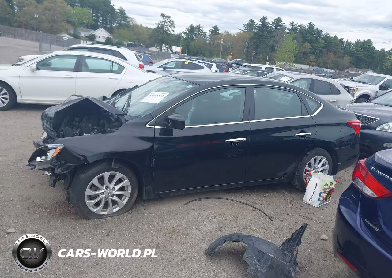 2019 Nissan Sentra Sv VIN:3N1AB7APXKY254605 - 13