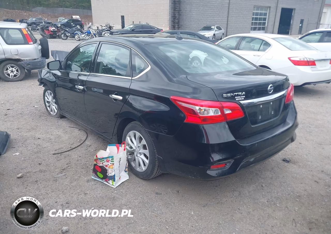 2019 Nissan Sentra Sv VIN:3N1AB7APXKY254605 - 3
